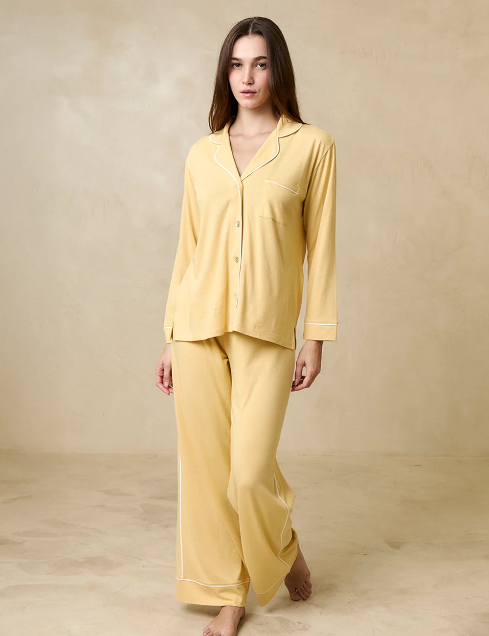 Boyfriend PJ Set ButterCup