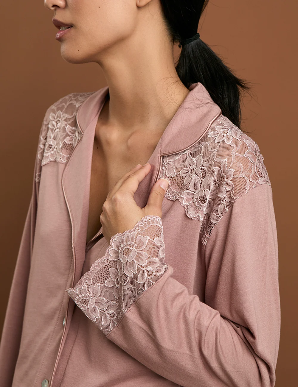 Pyjama Boyfriend Vera Bridal Edition Ivoire