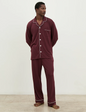 Men PJ Set Burgundy