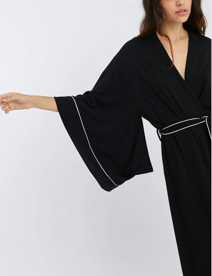 Kimono Maxi Negro