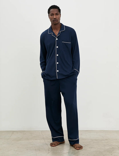 Men PJ Set Indigo