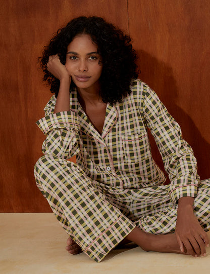 Boyfriend Vera PJ Set Blue Paisley