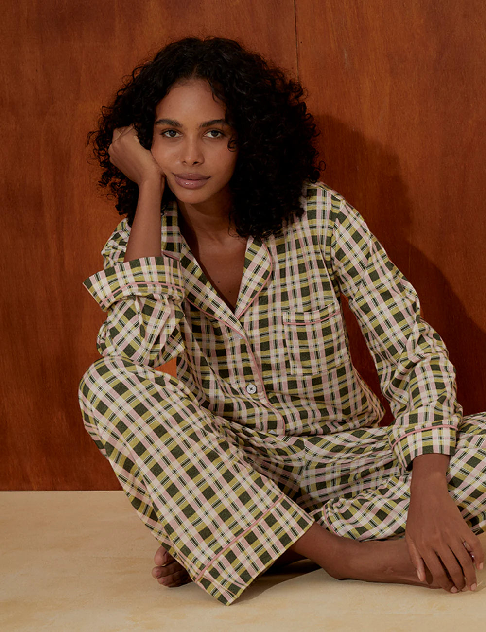 Boyfriend Vera PJ Set Blue Paisley