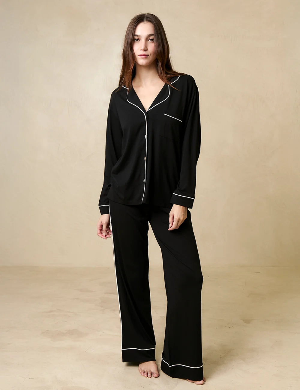 Ensemble pyjama Boyfriend noir