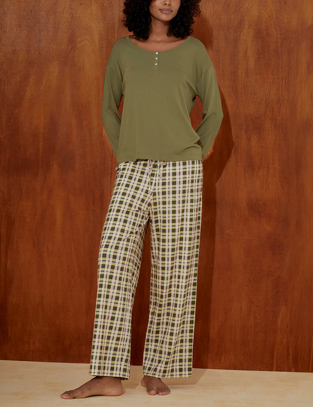 PJ Pant Honey Stripe