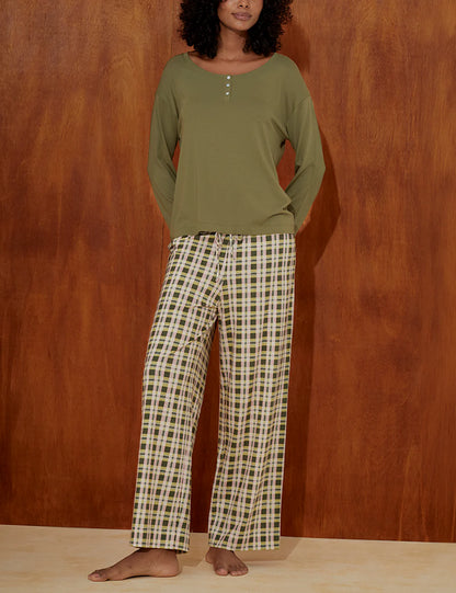 PJ Pant Honey Stripe