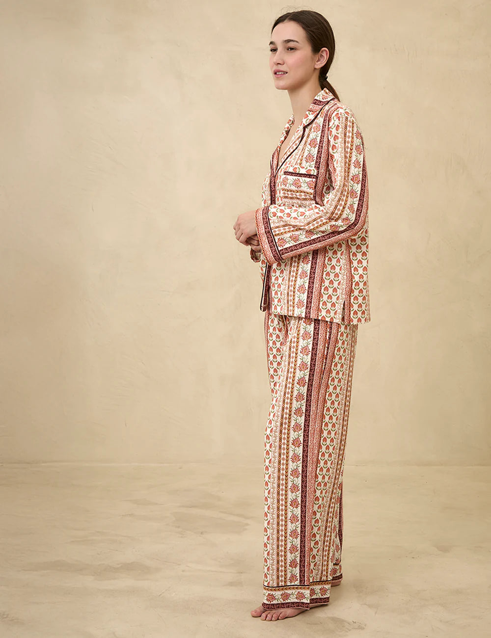 Boyfriend Vera PJ Set Boho Stripes