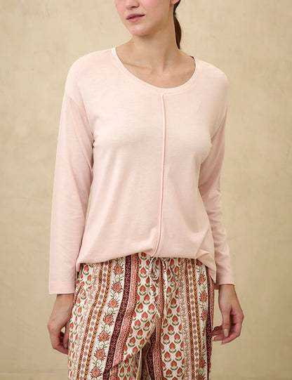 Denia Top Misty Rose