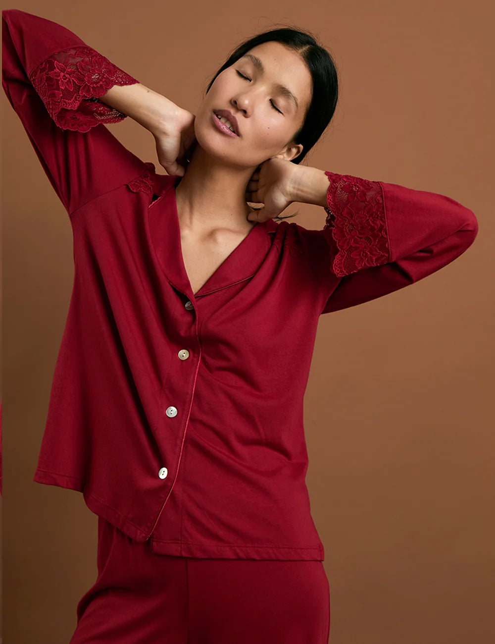 Pyjama Boyfriend Vera Bridal Edition Ivoire