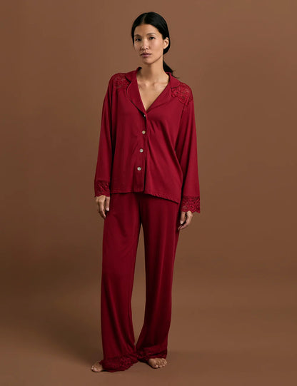Pyjama Boyfriend Vera Bridal Edition Ivoire