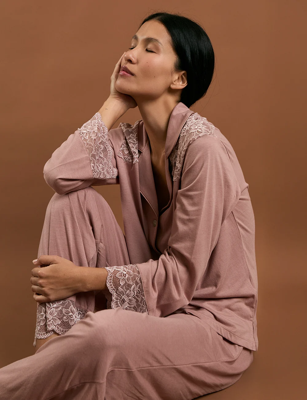 Pyjama Boyfriend Vera Bridal Edition Ivoire