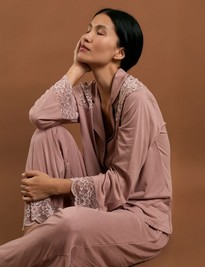 Pyjama Boyfriend Vera Bridal Edition Ivoire