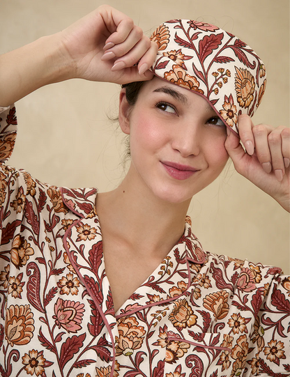 Boyfriend Vera PJ Set Folk Garden