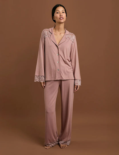 Pyjama Boyfriend Vera Bridal Edition Ivoire