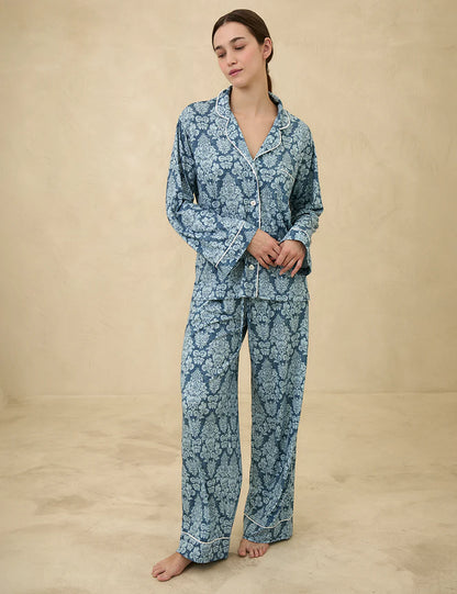 Boyfriend Vera PJ Set Damasque