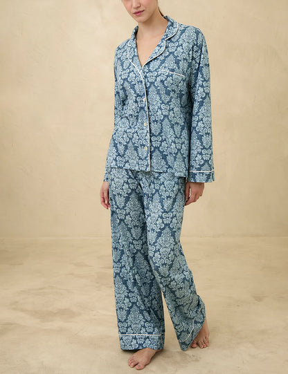 Boyfriend Vera PJ Set Damasque